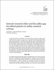 internet ethics research paper